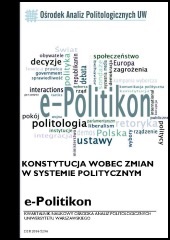 e-Politikon - ustrojowy okladka mini