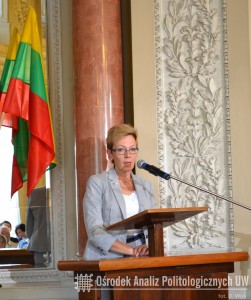 Ambasador Republiki Litewskiej w Warszawie - L. Zakarevičienė