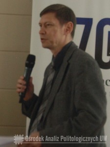 prof. Dmitriy Karnaukhov, Katedra Stosunków Międzynarodowych, Uniwersytet Techniczny w Nowosybrirsku