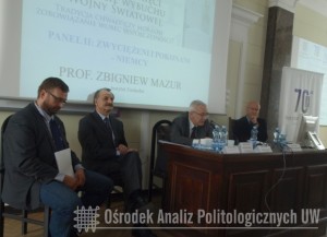 prof. Zbigniew Mazur, Instytut Zachodni