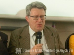 prof. Jacek Tebinka, Instytut Politologii, Uniwersytet Gdański