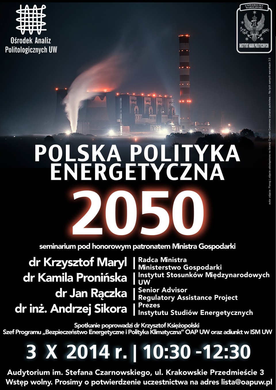 PLAKAT POLSKA POLITYKA ENERGETYCZNA 2050
