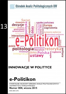 okładka 13. "e-Politikonu"