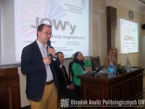 dr Olgierd Annusewicz, zastępca dyrektora Ośrodka Analiz Politologicznych UW
